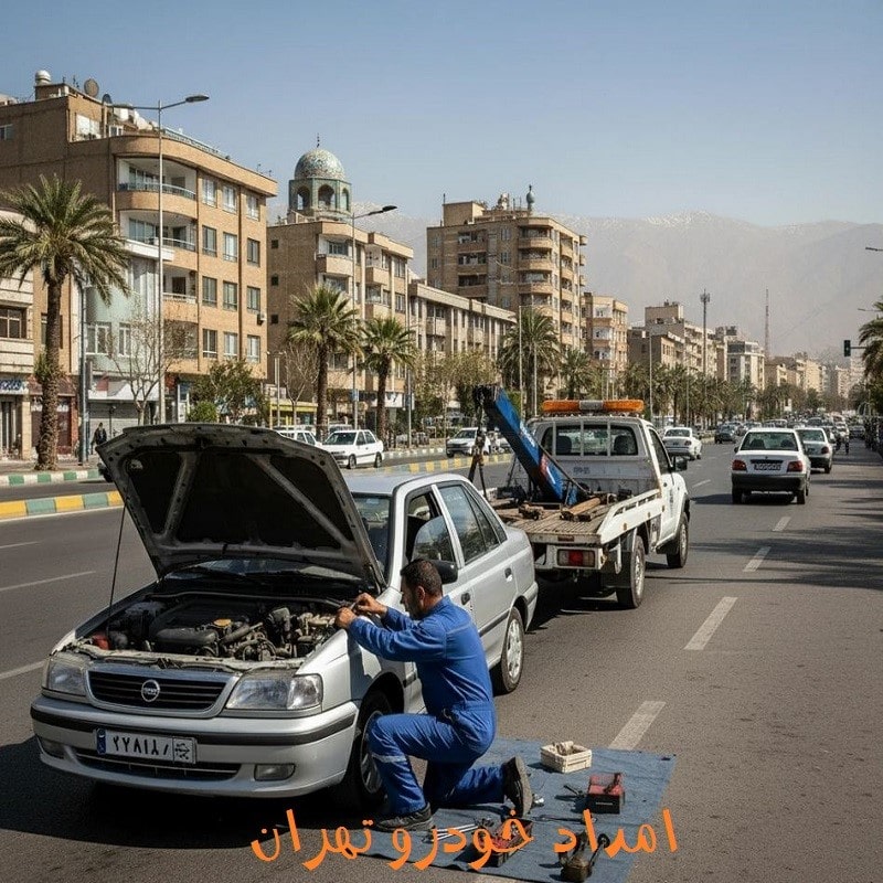 شماره امداد خودرو تهران